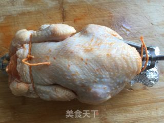 烤全鸡的做法步骤：7