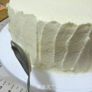 缤纷水果奶油蛋糕的做法步骤：16