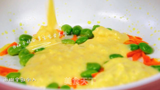 蔬菜奶酪米饭煎饼的做法步骤：6