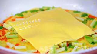 蔬菜奶酪米饭煎饼的做法步骤：8