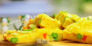 蔬菜奶酪米饭煎饼的做法步骤：12