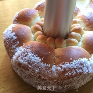 龙猫面包围圈圈的做法步骤：9