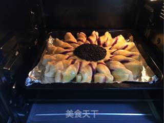 紫薯扭扭面包的做法步骤：14