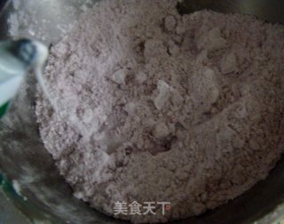 紫薯松糕的做法步骤：6