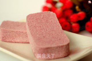 紫薯松糕的做法步骤：14