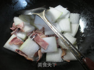 鱿鱼鲞冬瓜汤的做法步骤：3