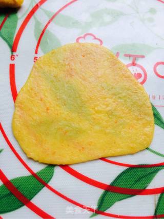 胡萝卜马蹄莲饼干的做法步骤：7