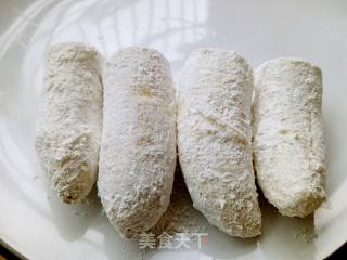 炸香蕉的做法步骤：2