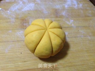 南瓜豆沙包的做法步骤：7
