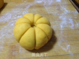 南瓜豆沙包的做法步骤：8