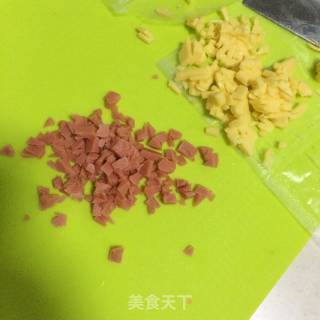 芝士香肠司康的做法步骤：1