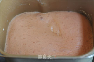 苋菜汁桃花包的做法步骤：4