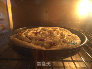榴莲芝士披萨的做法步骤：8