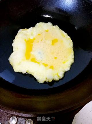 清爽无限——牛心菜炒蛋的做法步骤：3