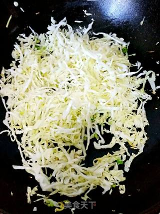 清爽无限——牛心菜炒蛋的做法步骤：4