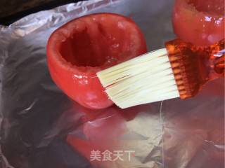 芝士焗番茄蛋的做法步骤：4