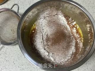 可可戚风蛋糕的做法步骤：3