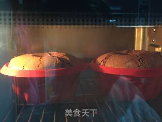 可可戚风蛋糕的做法步骤：15