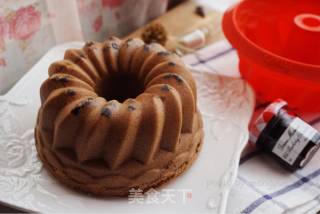 可可戚风蛋糕的做法步骤：16