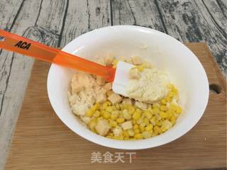 玉米奶酪司康的做法步骤：5