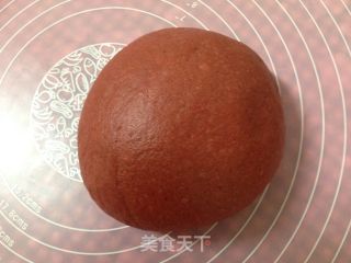 “中国红”蒸面包的做法步骤：6