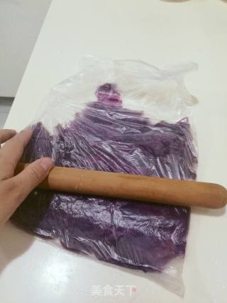 紫薯面包的做法步骤：2