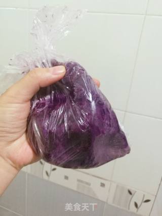 紫薯面包的做法步骤：3