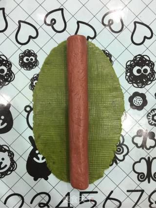 呆萌西瓜饼干的做法步骤：9