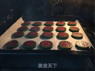 呆萌西瓜饼干的做法步骤：12