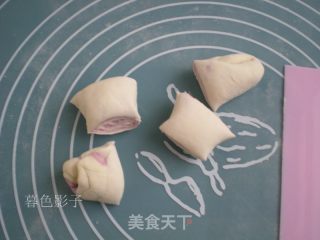 紫皮大蒜豆沙馅包的做法步骤：8