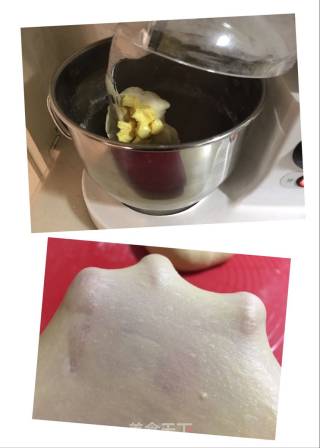 蔓越莓椰蓉吐司的做法步骤：5