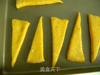 南瓜巧克力宝扇饼干的做法步骤：8