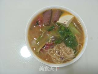 番茄牛肉面的做法步骤：5