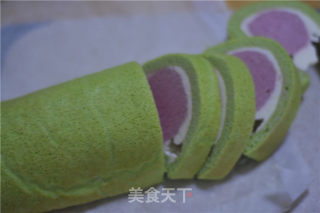 西瓜蛋糕卷的做法步骤：27
