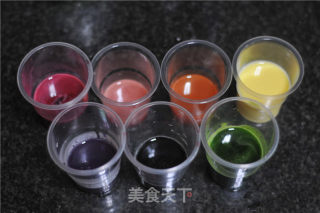 蔬菜汁彩虹甜甜圈的做法步骤：16
