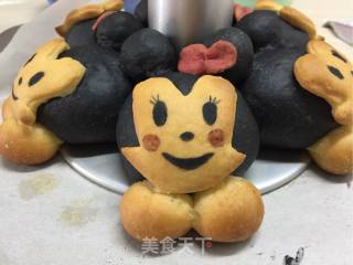 亲密的米奇和米妮的做法步骤：21