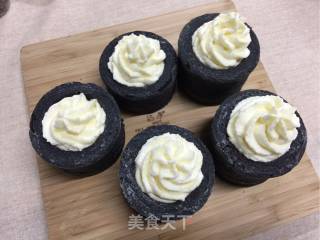 奶油黑杯子的做法步骤：18