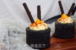 奶油黑杯子的做法步骤：22