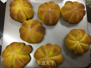 南瓜汉堡包的做法步骤：18