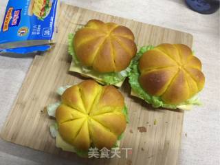 南瓜汉堡包的做法步骤：23
