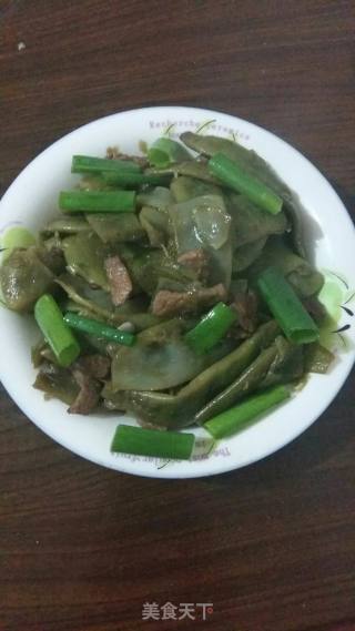 家庭健康猪肉炖豆角的做法步骤：5