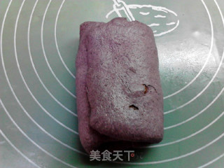 葡萄干全麦黑米面包的做法步骤：12