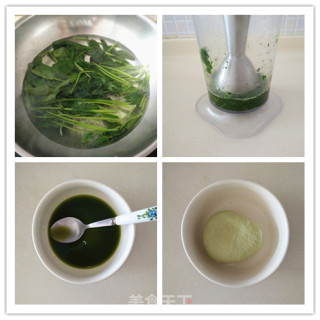 棒棒糖馒头的做法步骤：3