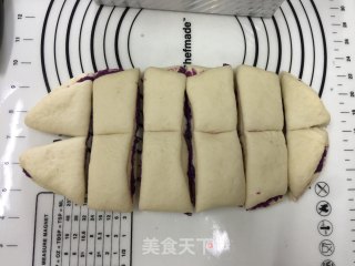 紫薯椰蓉手撕吐司的做法步骤：8
