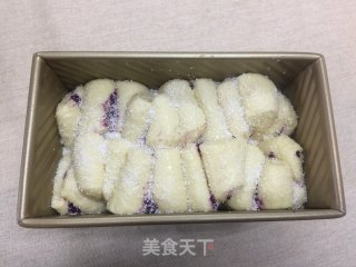 紫薯椰蓉手撕吐司的做法步骤：11