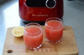 菠萝西瓜汁的做法步骤：5