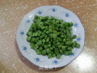 豆腐炒四季豆的做法步骤：2