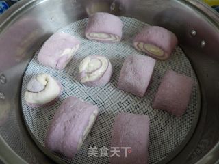紫薯馒头的做法步骤：11