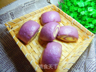 紫薯馒头的做法步骤：15