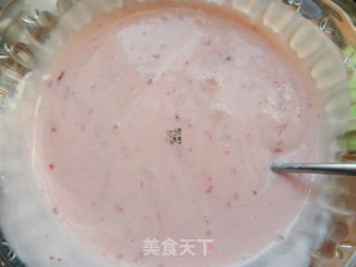 草苺酸奶冰棒的做法步骤：5